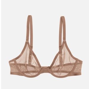 Cuup The Plunge mesh bra size 30F